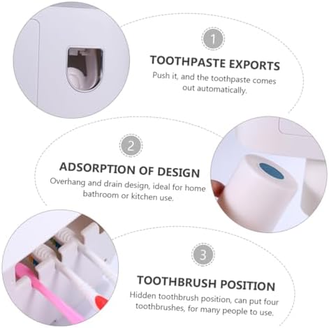 Wall-Mounted Toothpaste Dispenser