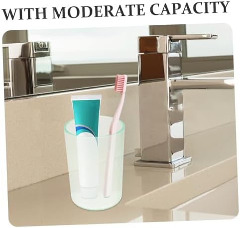 Gatuida Mini Mouthwash Cups for Toothbrush Holders Compact Quick-acting