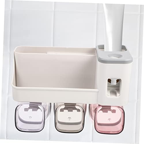 Perfect multi-functional wall-mounted toothbrush holder for space-saving bathroom solutions
