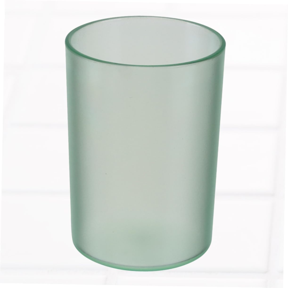 Elegant Transparent Toothbrush Holder mug for Adults