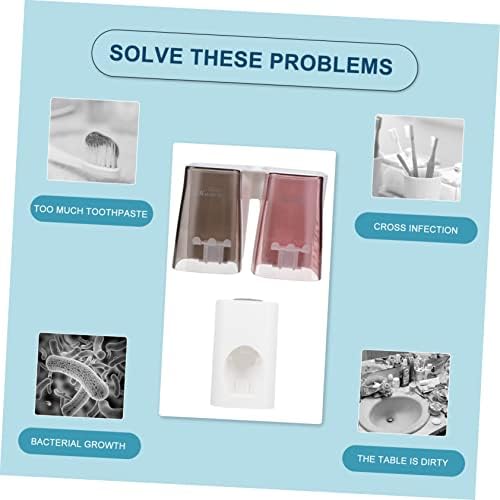 Holibanna Toothpaste and Toothbrush Storage Rack