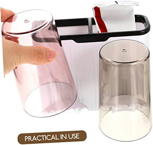Elegant Wall-Mounted Toothbrush Organizer