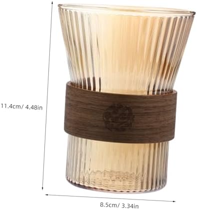 Stylish Glass Toothbrush Cup for Bathroom and More Convenient everyday use
