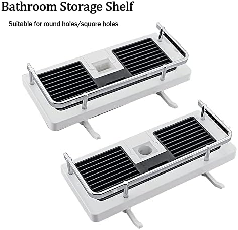 Punch-Free Shower Shelf Organizer Color F