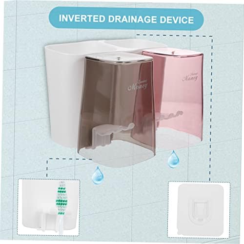 Holibanna Toothpaste and Toothbrush Storage Rack