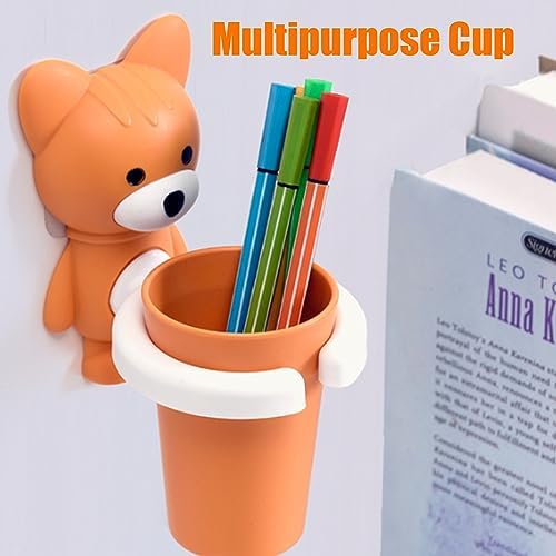 BEAHING Kids Cartoon Toothbrush Holder