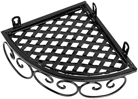 BAHELS Corner Shower Caddy Iron Art Storage Rack