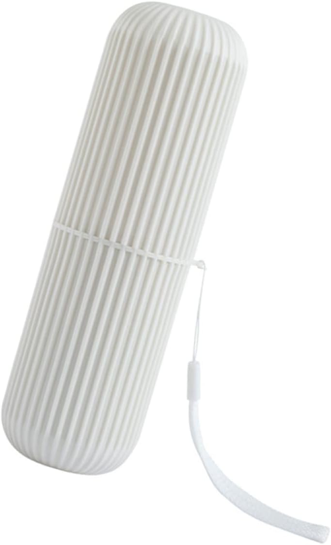 Travel Toothbrush Case with Brushing Cup and Organizer
