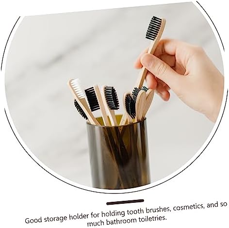 DECHOUS Space Saving Wall-Mounted Toothbrush Holder