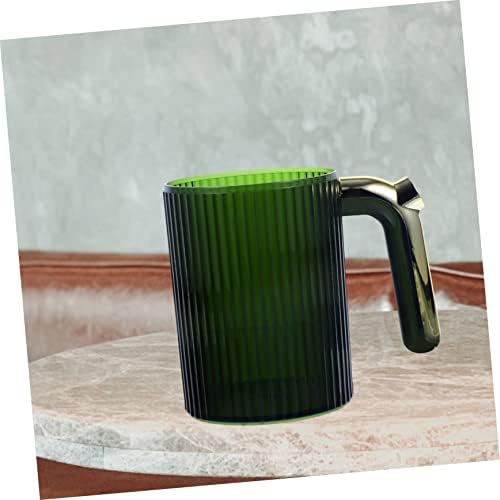 SOLUSTRE Elegant Handle Toothbrush Tumbler Mouthwash Cup