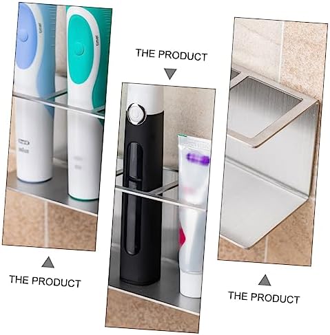 Stainless Steel Toothbrush Holder with Slots