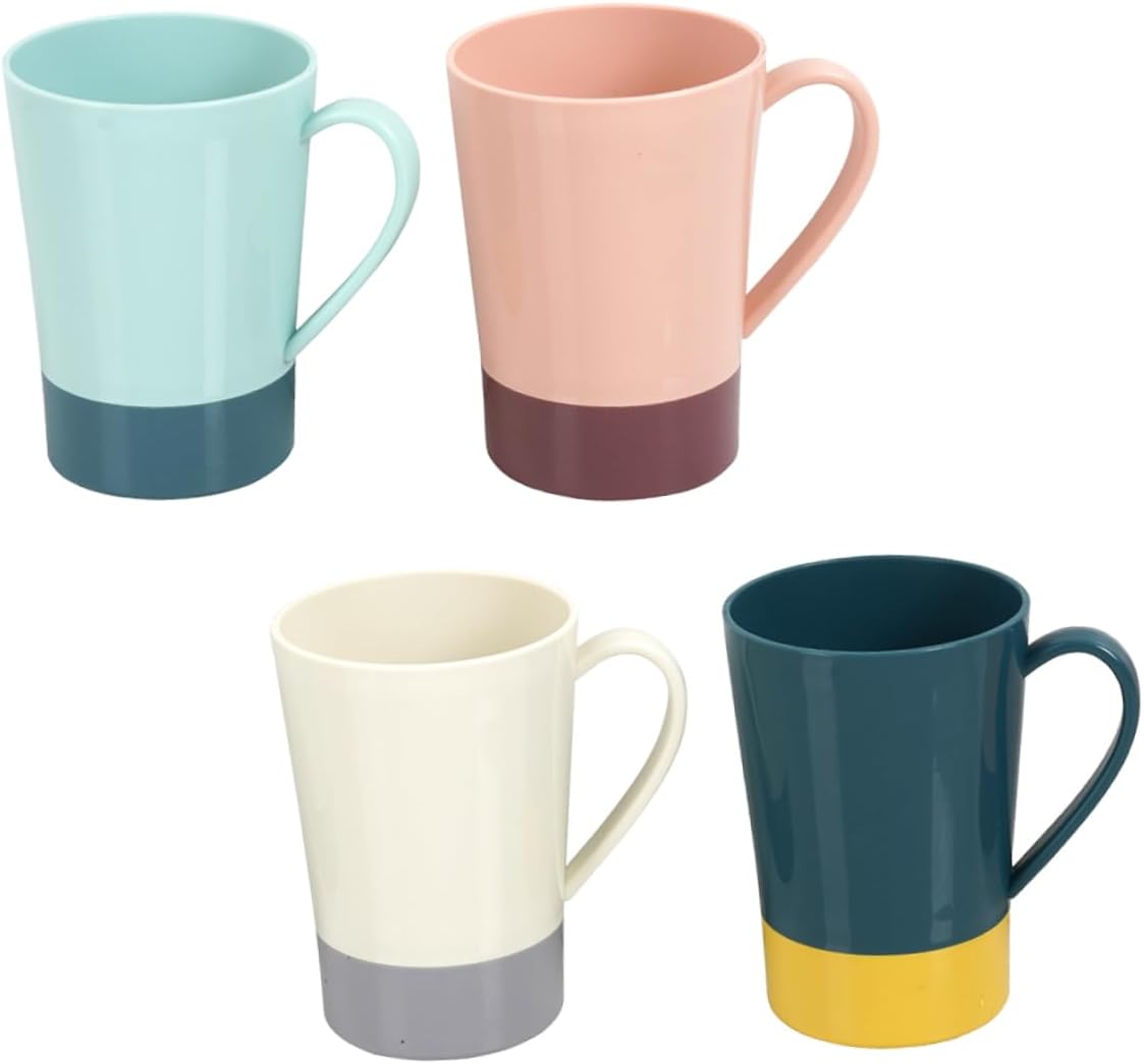 Anneome 4-Piece Bathroom Tumbler Cup Set