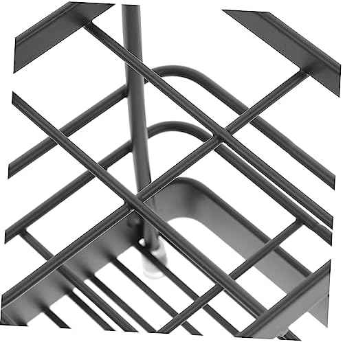 Unomor Toothbrush Drain Rack Metal Functional Tidy Shower Holder