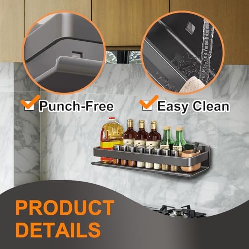 Sturdy Wall-Mounted Shower Caddy for Bathroom Storage