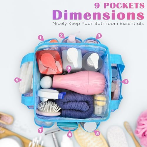 Fiodrimy Mesh Shower Caddy Portable