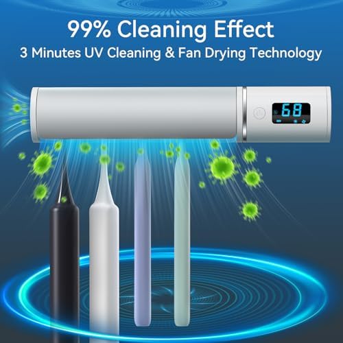 ULV Toothbrush Cleaner Holder Bath Use