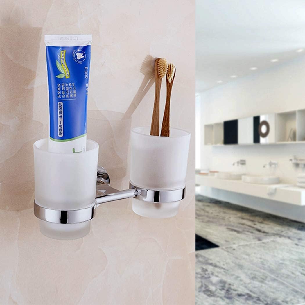 Stylish Wall-Mounted Toothbrush Holder