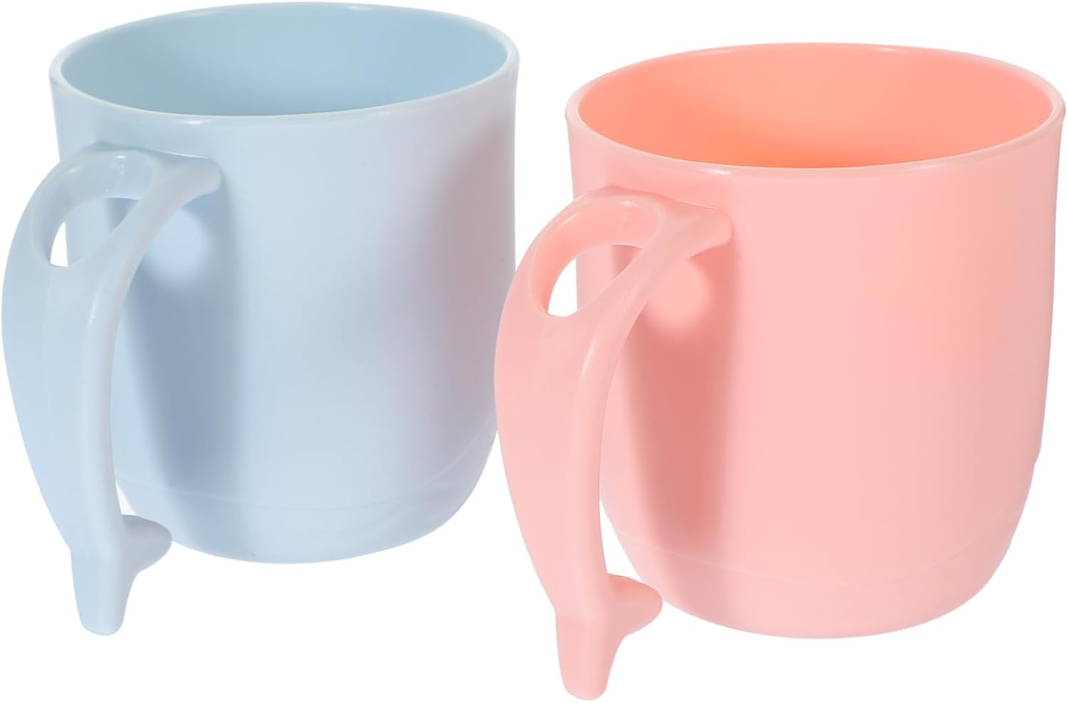 Two-Piece Mansion Dolphin Mouthwash Cups for Oral Care
