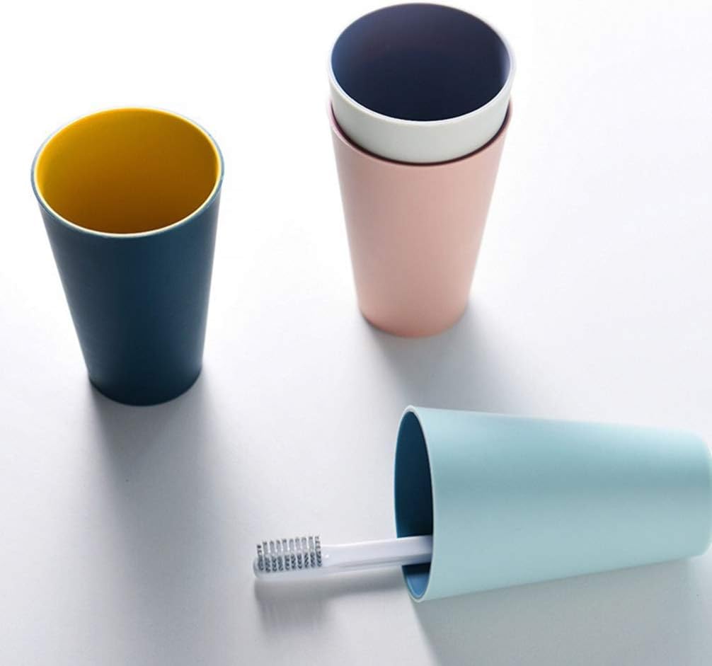 Reusable White Plastic Toothbrush Holder Durable Unbreakable for Travel Outdoor Use