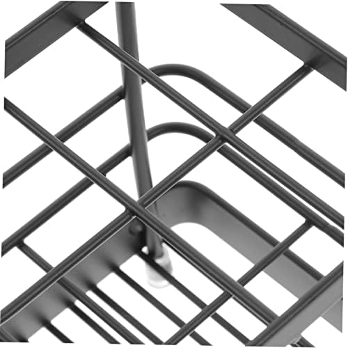 Space-Saving Iron Toothbrush Holder Stand