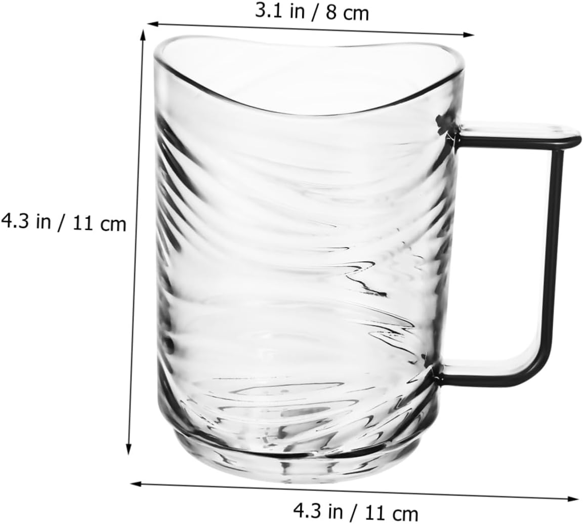 Ergonomic Handle Toothbrush Holder Cups