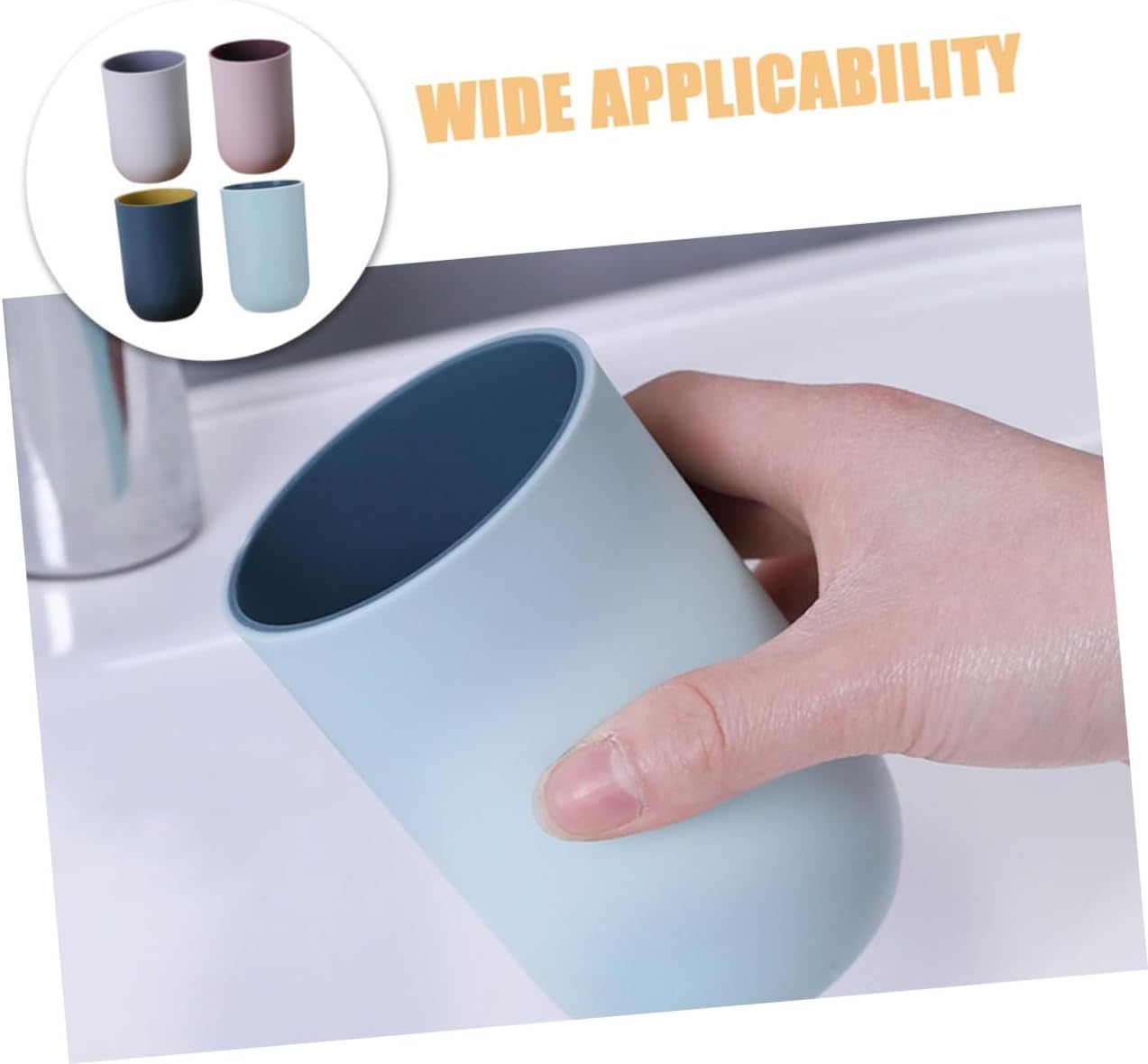 DECHOUS Eco-Friendly Toothbrush Holder for Couples Kids Portable Stylish Design