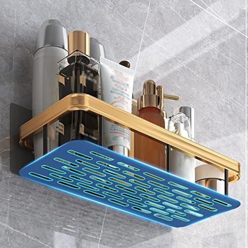 BAHELS Bath Organizer Wall-Free Aluminum Shah Organizer for Bathroom Kitchen