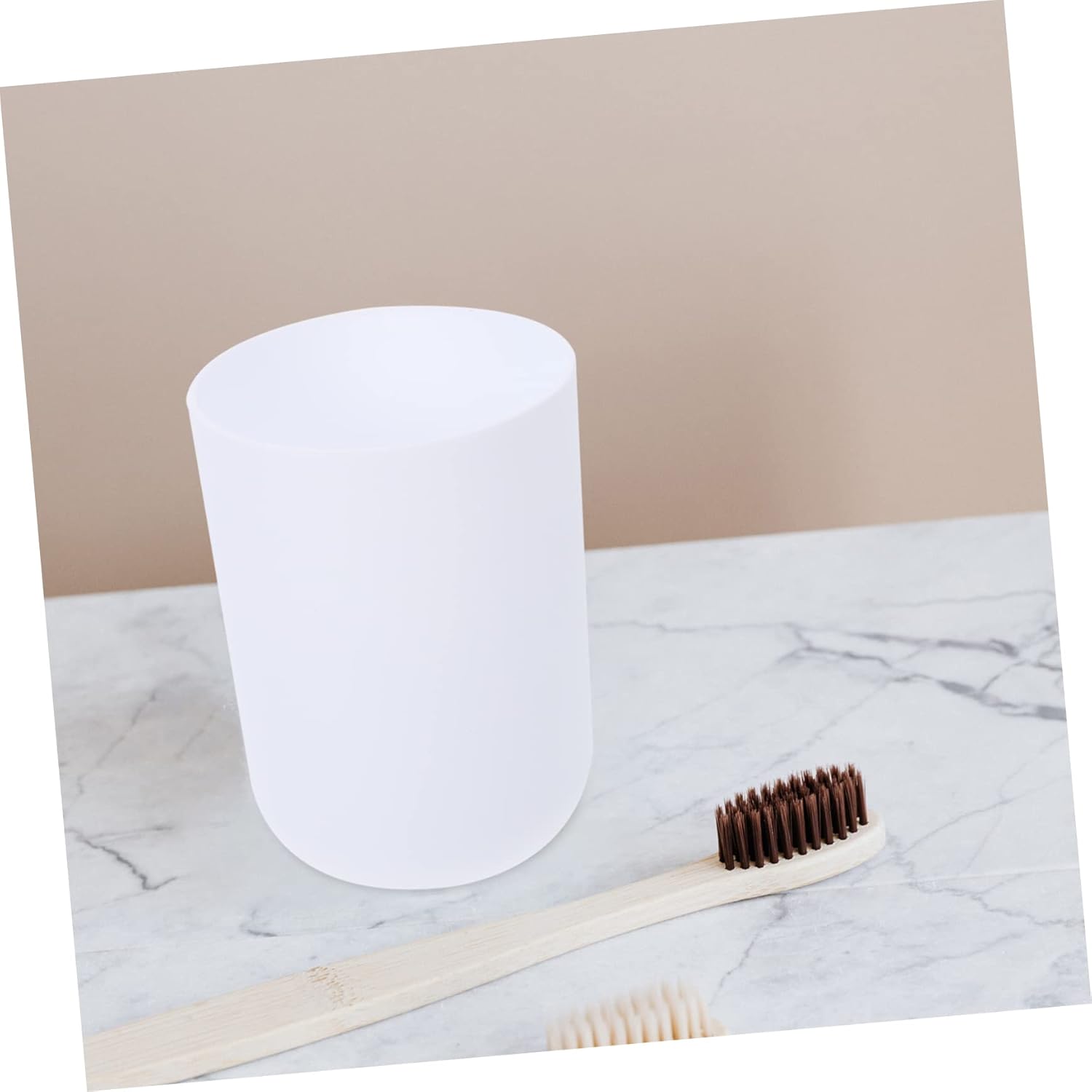 Space-Saving plastic housing for bathroom use
