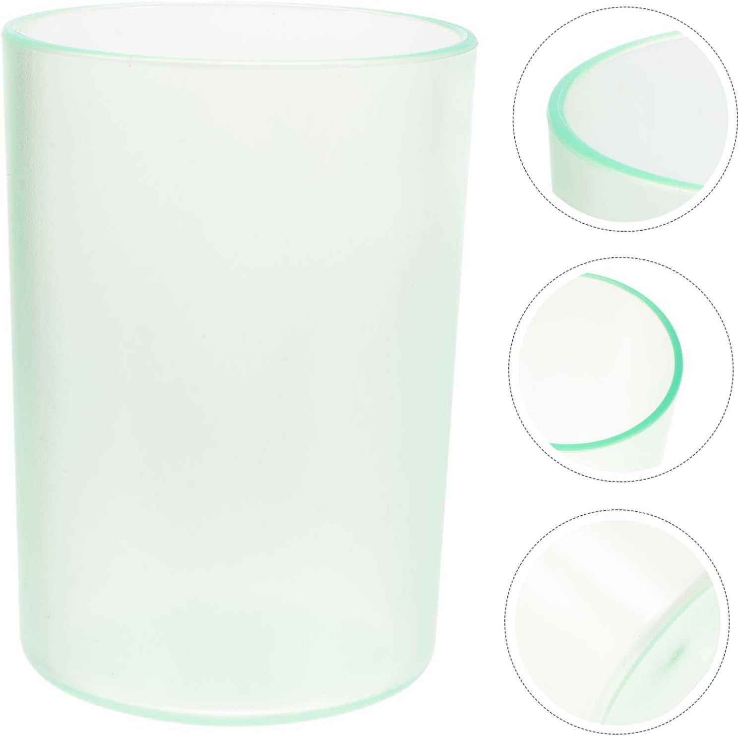Wakauto Transparent Toothbrush Cup Gargle Mug for Home Use