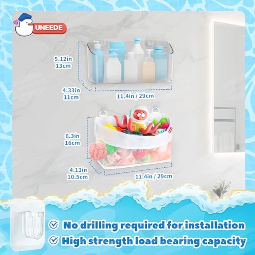 Double-Action Bath Organizer Set