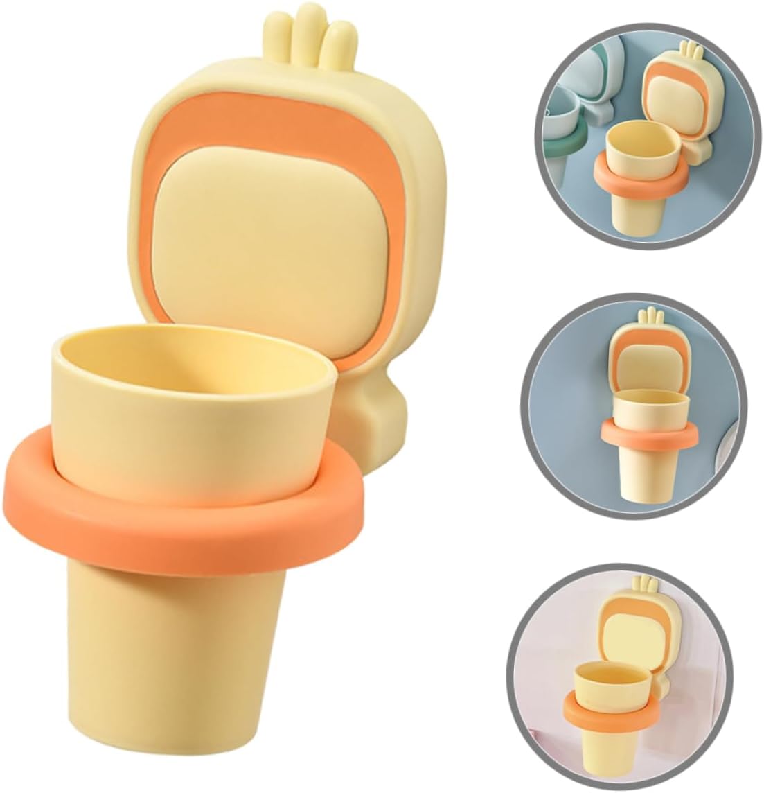 H O M E T Easy Plastic Toothbrush Cup