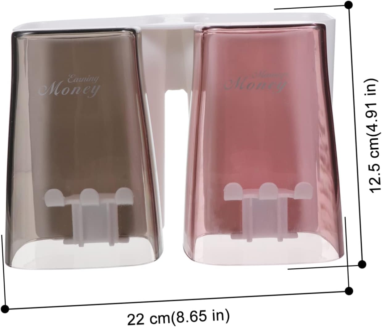 Holibanna Toothpaste and Toothbrush Storage Rack