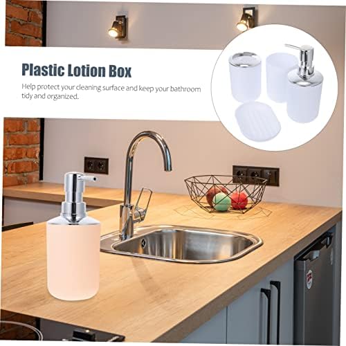 Solustre White Plastic Toothbrush Cup Easy to Clean