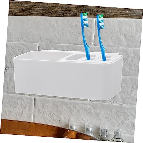 Space-Saving Wall-Mounted Toothbrush Holder