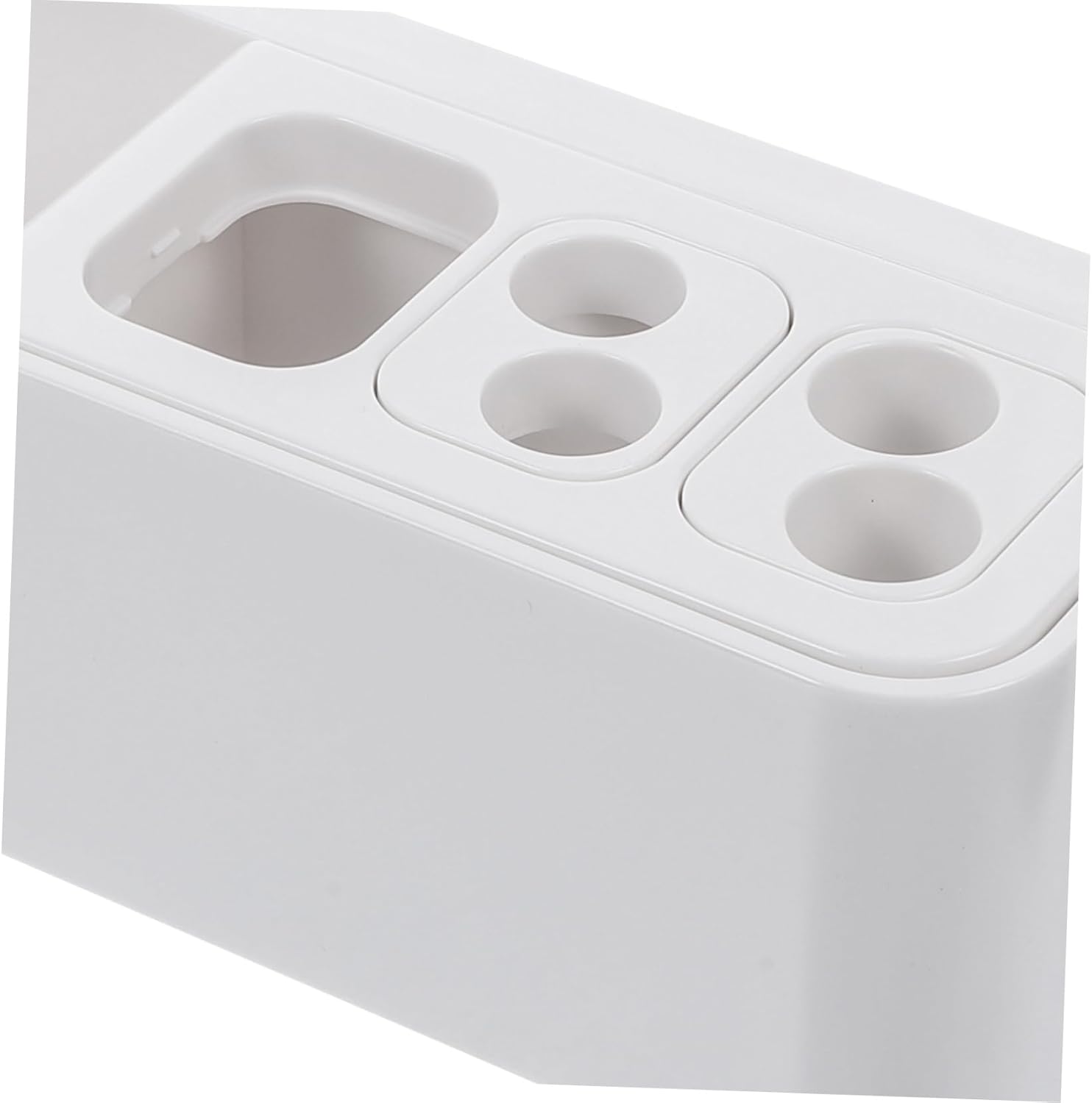 Space-Saving Wall-Mounted Toothbrush Holder