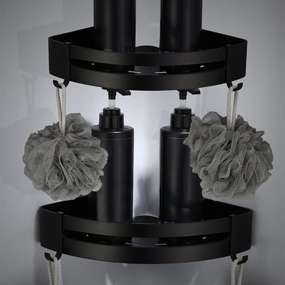 BAHELS Corner Shower Caddy Wall-Mounted Organizer