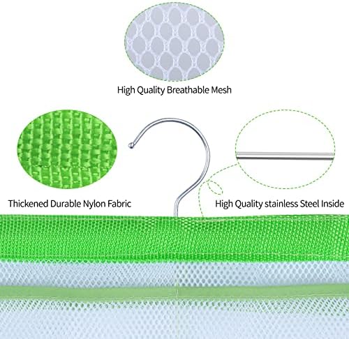 GUMQDD 6 Storage Pockets Mesh Shower Caddy
