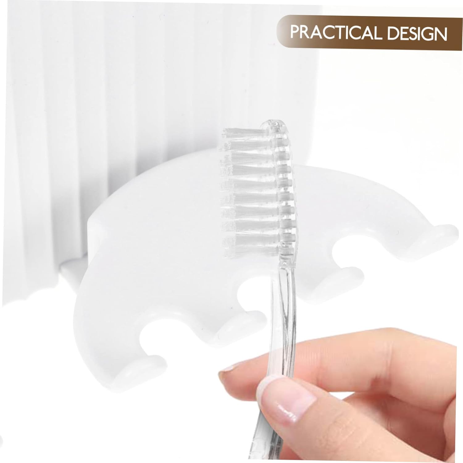 Wall-Mounted Tooth Cup Holder organizing system