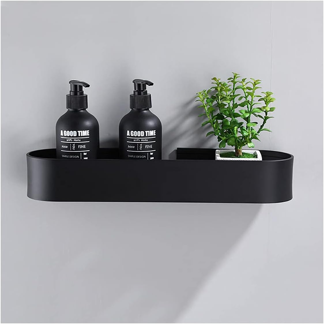 Sturdy Wall-Mounted Shower Organizer for Clean Spaces