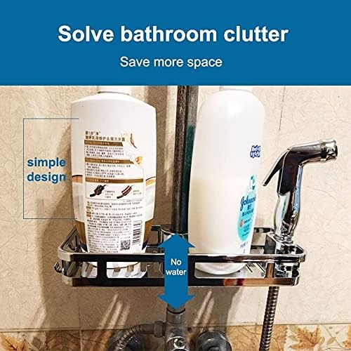 TYZKrounded corner shower shelf multi-functional space-saving design