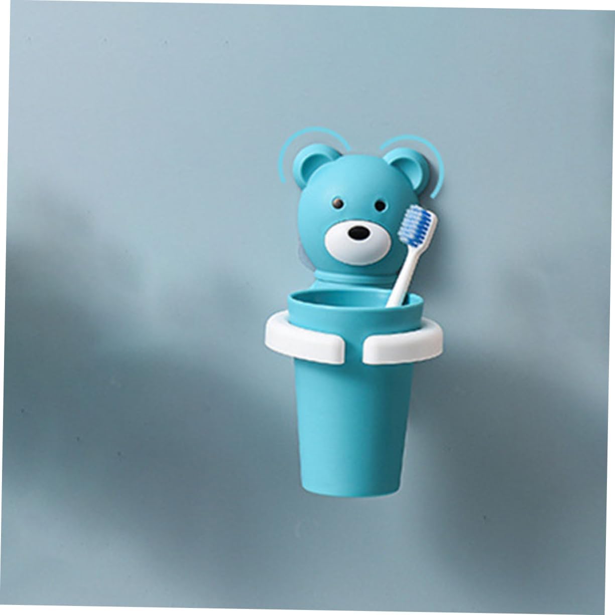 Love Your with Beavorty - Wall-Mounted Cartoon Toothbrush Organizer for Kids