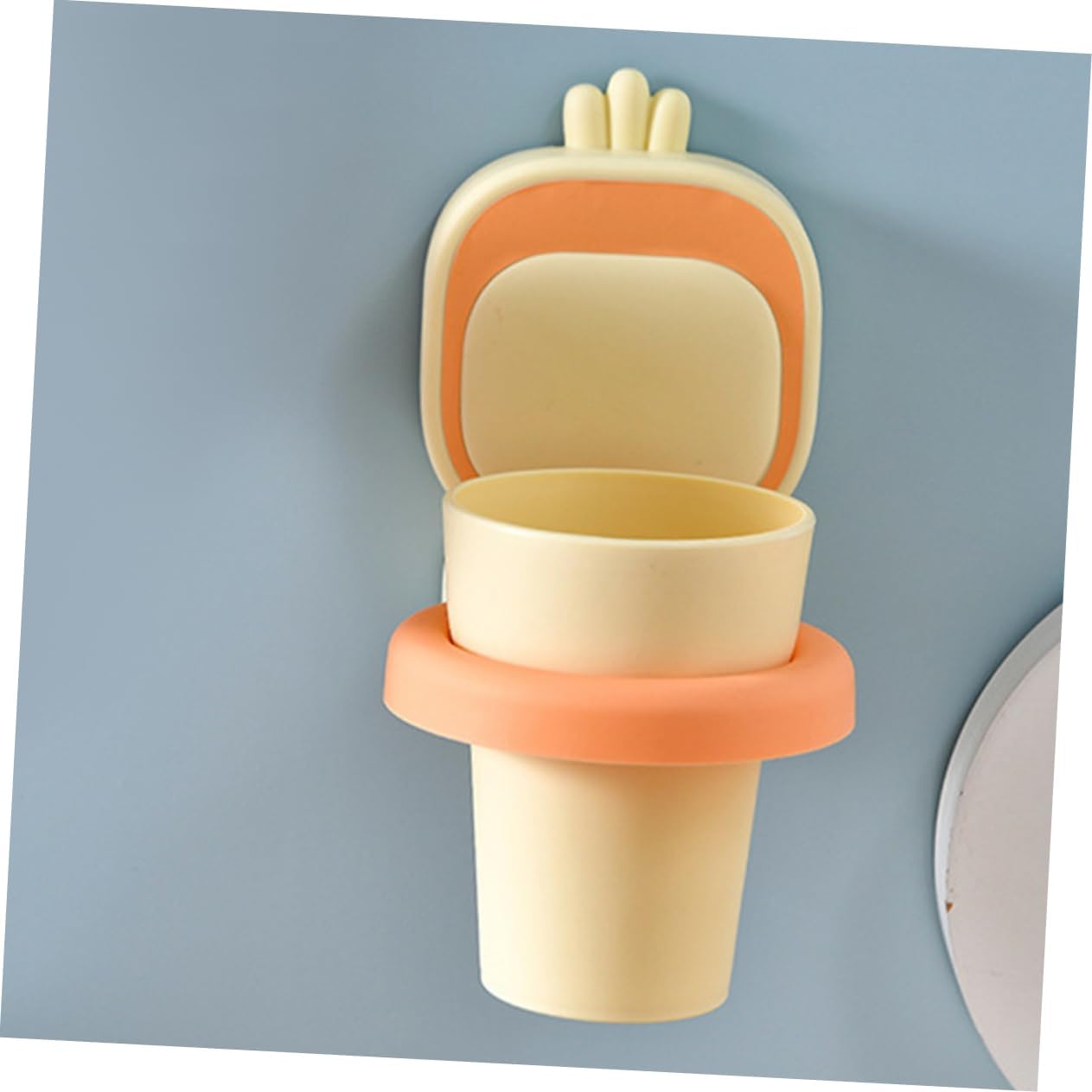 CANIGHT 4-Piece Toothbrush Storage Set for Kids and Adults