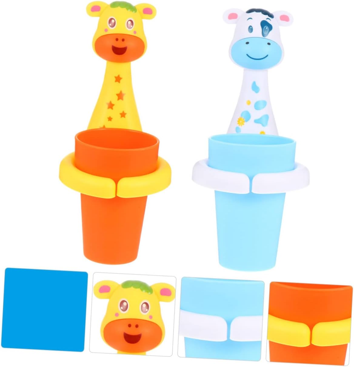 SOPOTUTU Cartoon Animal Toothbrush Holder