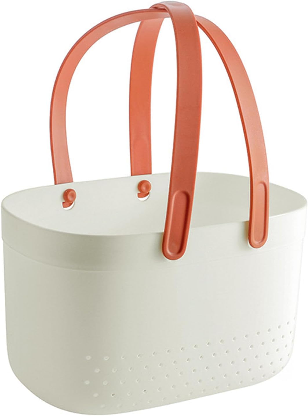 Nurnesy Large Capacity Plastic Shower Storage Basket Organizer