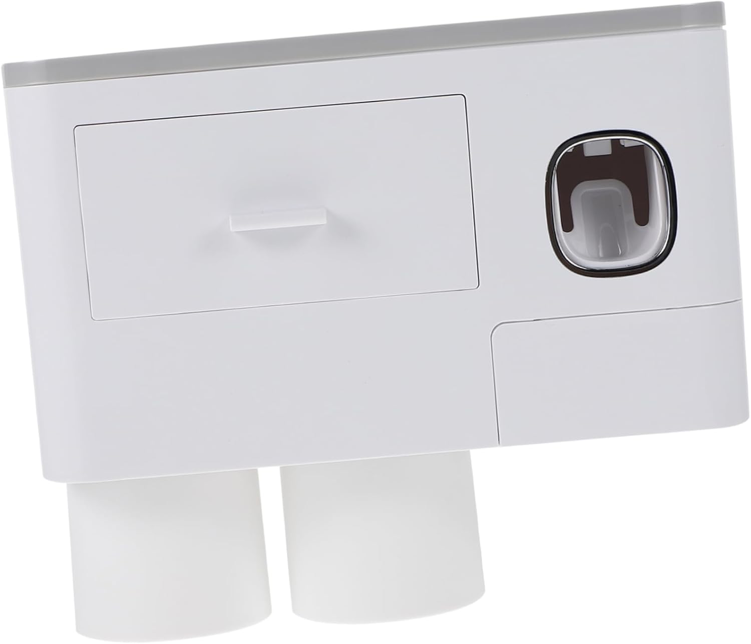 wall Mounted Toothbrush Holder with Storage