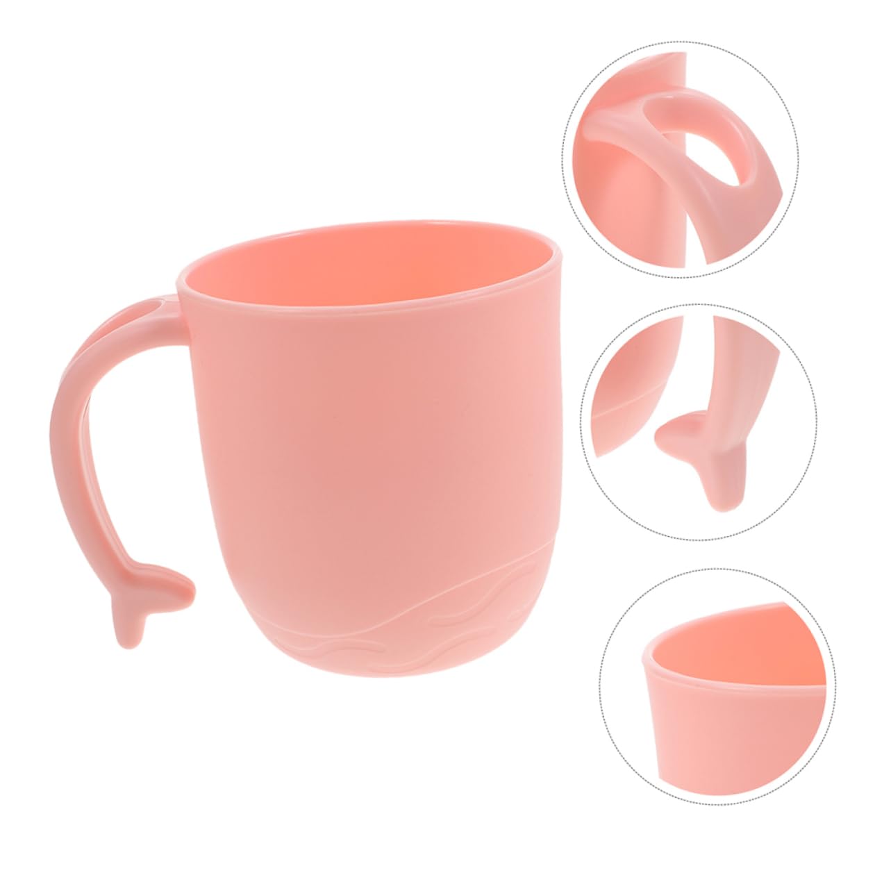 Perfect Trio - Cartoon Dolphin Toothbrush Mouthwash Cups