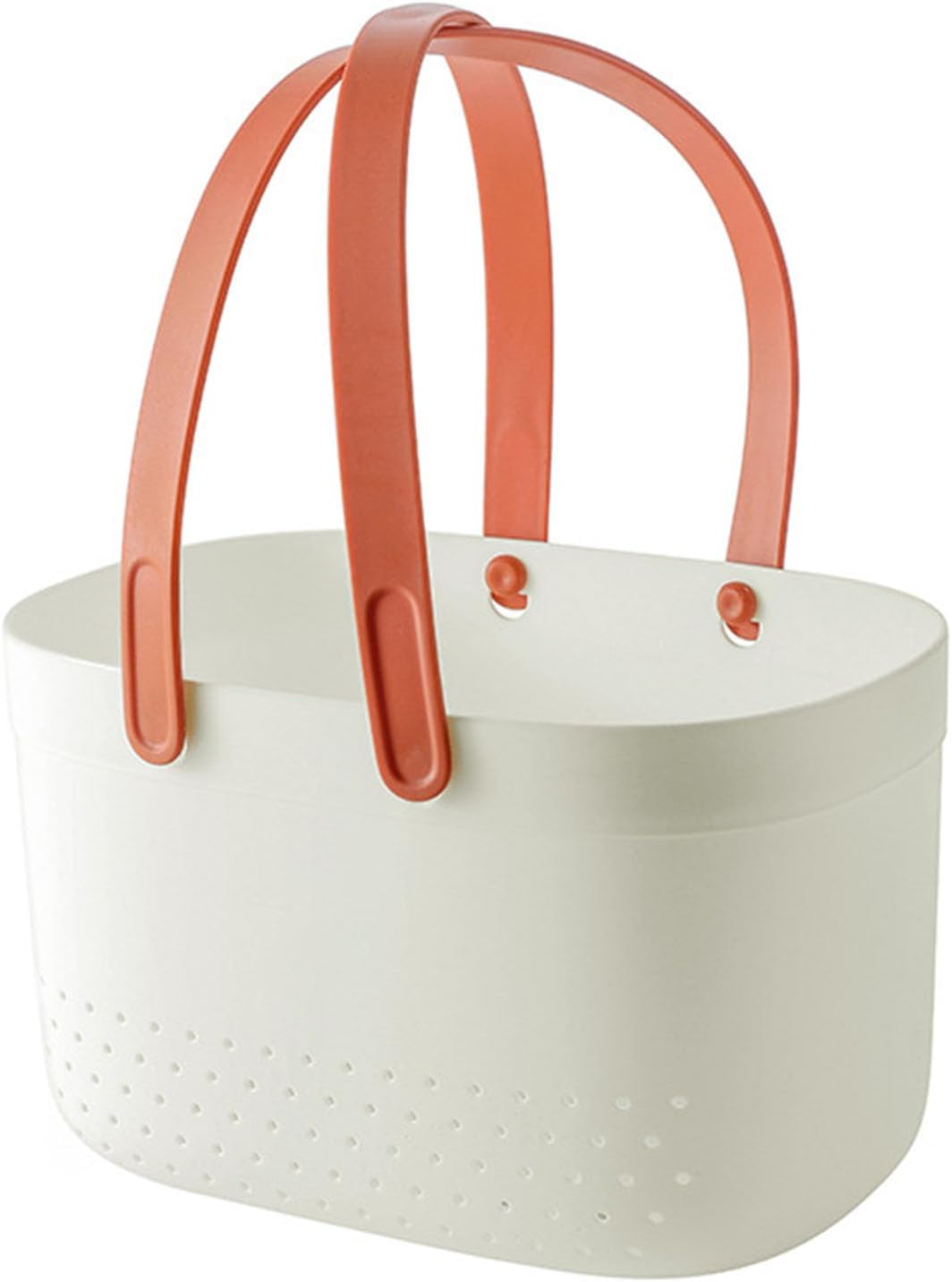 Nurnesy Large Capacity Plastic Shower Storage Basket Organizer