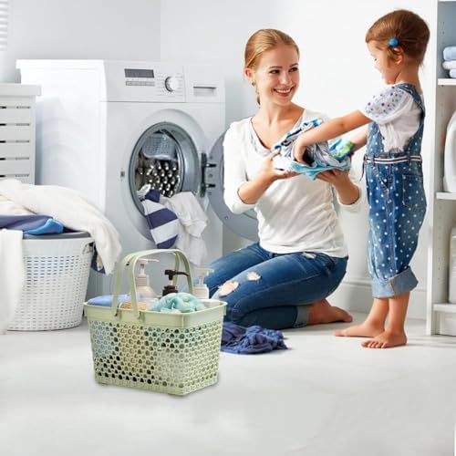 Organizer Basket with Handles Powerful for Bath Kitchen