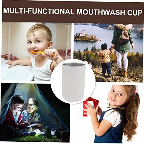 boys and girls mouthwash cup reusable stainless steel