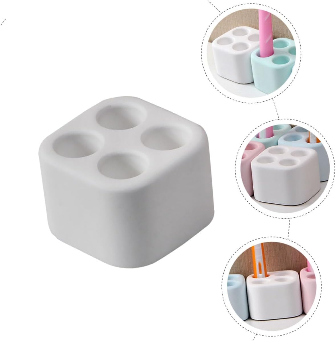 Welcome to the Clean Creators Compact Diatomite Toothbrush Holder